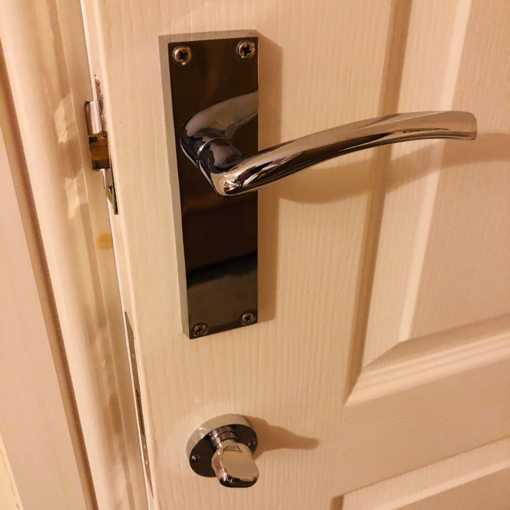 Within my blog about renting out a room on Airbnb, this is a picture of an internal lock on a bedroom door that is approved for landlords.